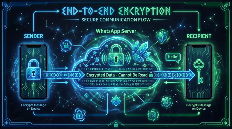 end-to-end encryption (E2EE)